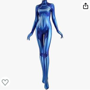 Zero Suit Samus Bodysuit. Cosplay Costume